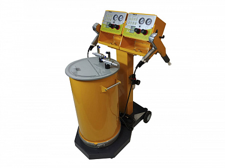 Двухпостовая установка порошковой окраски Tesla Optima Duo