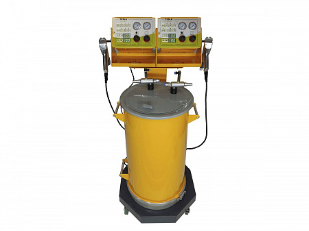 Двухпостовая установка порошковой окраски Tesla Optima Duo