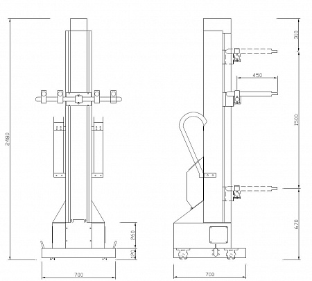 TSL 2000D Автоматический манипулятор для покраски